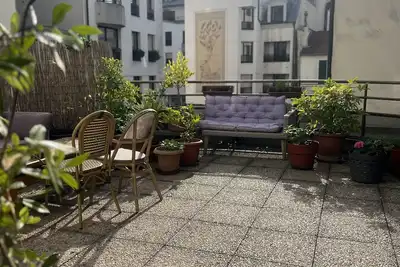 Image de Studio avec une grande terrasse 35m2 au coeur du 11eme arrondissement de Paris