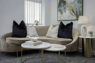 Image de Suite 2 -Moderne-Appartement-Vue ville-Salle de bain privée séparée