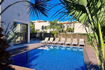 Maison de vacances privée avec piscine privée, climatisation, Wifi, Tv, patio, parking