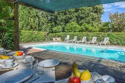 Image de Maison de vacances privée avec climatisation, piscine privée, Wifi, Tv, patio, vue panoramique