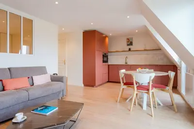 Image de Joli appartement pour 4 personnes avec Wifi, Tv, balcon, vue panoramique et parking