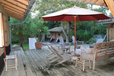 Image de Maison de vacances 'Cap Ferret 44 Hectares' avec terrasse privée et Wi-Fi