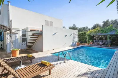 Image de Belle Villa Can Pop d'es Trenc pour la famille, Mallorca