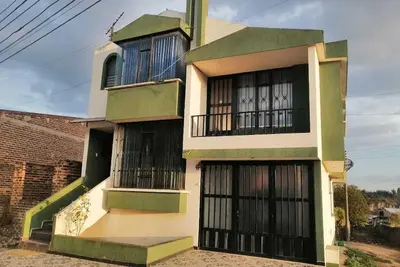 Image de Vivienda casa rural con vista a las montañas a la ciudad ambiente tranquilo