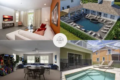 Image de 1500r Modern Townhouse Heated Pool Disney Orlando
