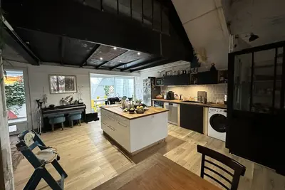 Loft 150m2 Hammam Piscine Centre-ville Longchamps