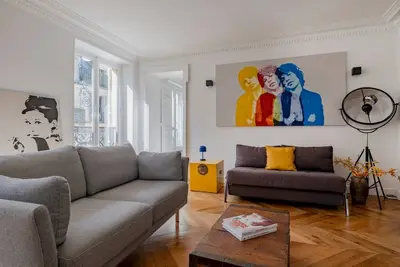 Appartement chaleureux au cœur de Paris : 3 chambres, cuisine équipée