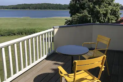 Image de Appartement de vacances \"Gut Grubnow Rügen - 6\" avec jardin privé, balcon et Wi-Fi