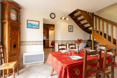 Image de Merveilleuse maison de vacances pour 5 personnes avec Tv, terrasse et parking