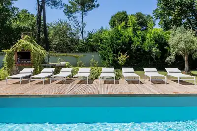 Image de Belle maison de vacances privée avec climatisation, piscine privée, Wifi, Tv, terrasse, parking
