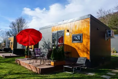 Image de Agréable appartement dans une maison de vacances avec climatisation, Wifi, Tv, terrasse, parking