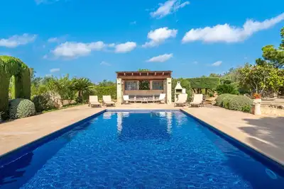 Image de Maison de vacances privée avec piscine privée, climatisation, Wifi, Tv, patio, vue panoramique