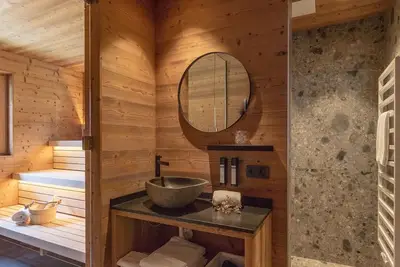 Image de Bel appartement dans une maison de vacances avec Wifi, Tv, balcon et vue panoramique