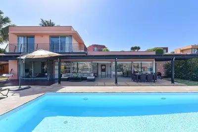 Belle maison de vacances privée avec piscine privée, climatisation, Wifi, Tv, animaux admis