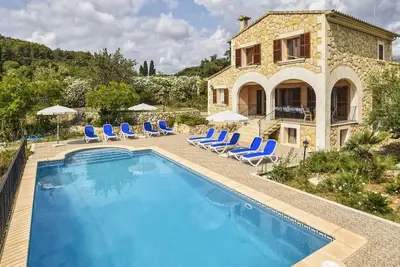 Image de Maison de vacances privée avec climatisation, piscine privée, Wifi, Tv, patio, vue panoramique