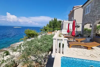 Image de Belle maison de vacances privée avec piscine privée, Wifi, climatisation, Tv, terrasse et parking