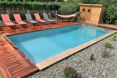 Image de Belle maison de vacances privée avec climatisation, Wifi, piscine privée, Tv, terrasse et parking