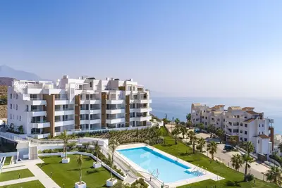 Image de Bel appartement pour 4 personnes avec Wifi, climatisation, piscine, Tv, terrasse et parking