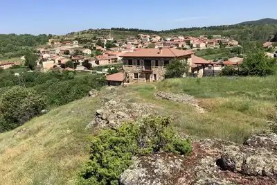 Image de Appartement de vacances \"Casa Rural Roblegordo\" avec vue sur les montagne et terrasse