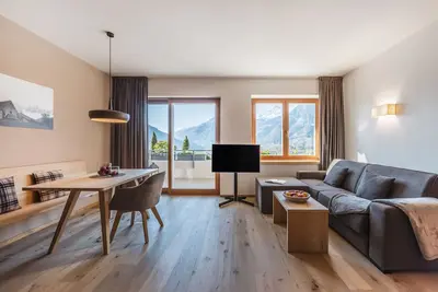 Image de Appartement de vacances \"Charming Frida Residence Dornsberg\" avec vue sur les montagnes