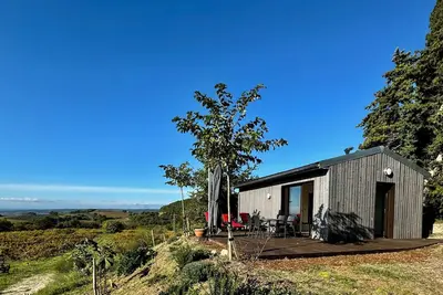 Image de Ermitage Saint-Quinis, le Ponant, maison en bois ecoondes