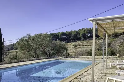 Image de Magnifique maison de vacances privée avec climatisation, piscine privée, Tv, terrasse et parking