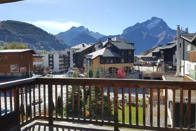 Image de Appt lumineux 4 pers, balcon vue montagne