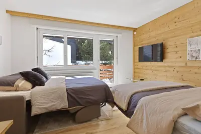 Image de Retraite alpine: Studio paisible et rénové