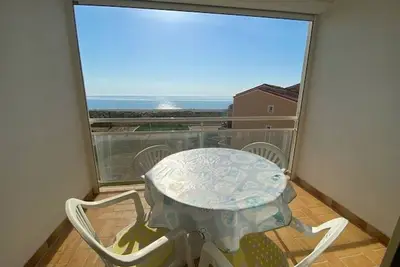 Image de T3 avec terrasse, ascenseur et parking au Barcarès près de la plage