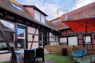 Image de L'Appart avec terrasse en plein centre historique!