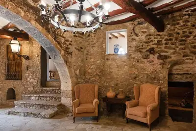 Image de Maison de vacances privée avec Wifi, piscine privée, Tv, animaux admis, vue panoramique, parking