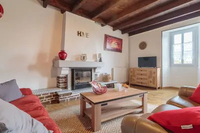 Image de Merveilleuse maison de vacances privée avec Wifi, Tv, terrasse, animaux admis et parking
