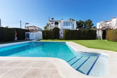 Image de Magnifique maison de vacances privée avec piscine, climatisation, Wifi, Tv et patio