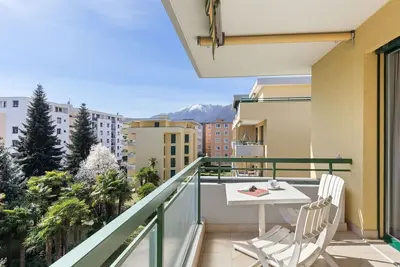 Image de Confortable appartement avec Wifi, Tv, balcon, animaux admis, vue panoramique et parking