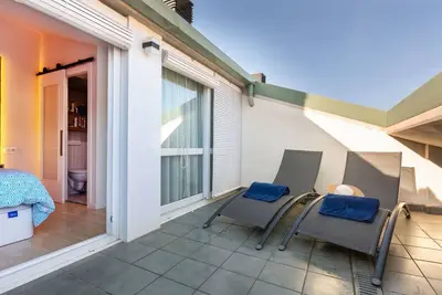 Image de Bel appartement pour 4 personnes avec climatisation, Wifi, Tv, terrasse et parking
