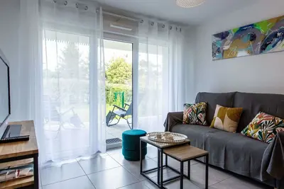 Image de Agréable appartement pour 4 personnes avec Wifi, Tv, patio et parking