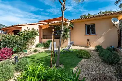Image de Belle maison de vacances avec climatisation, Wifi, Tv, terrasse, vue panoramique et parking