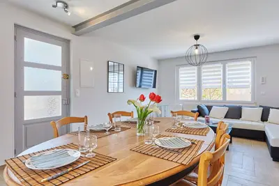 Image de Magnifique maison de vacances privée pour 4 personnes avec Wifi, Tv, terrasse et parking