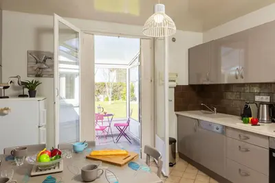 Image de Magnifique maison de vacances privée pour 6 personnes avec Tv, terrasse et parking