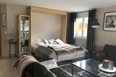 Image de Confortable appartement pour 5 personnes avec bain à remous, Wifi, Tv et balcon