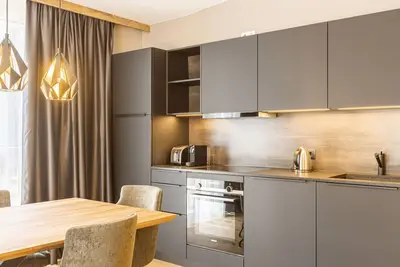 Image de Joli appartement avec Wifi, piscine, Tv, balcon, animaux admis, vue panoramique et parking