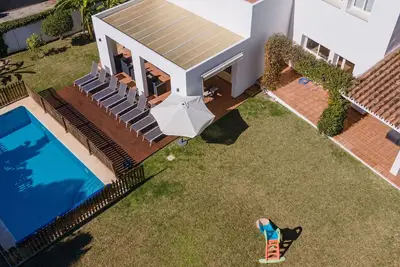 Image de Belle maison de vacances privée avec climatisation, piscine privée, Wifi, Tv, terrasse et parking