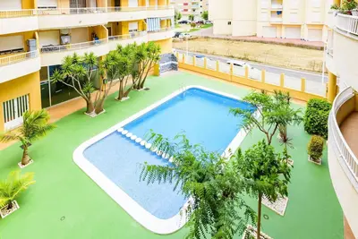 Image de Bel appartement pour 4 personnes avec Wifi, climatisation, Tv, terrasse et parking