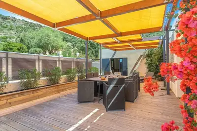 Image de Magnifique maison de vacances pour 4 personnes avec Wifi, climatisation, Tv, terrasse et parking