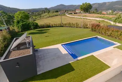 Maison de vacances privée avec Wifi, climatisation, piscine privée, Tv, terrasse, vue panoramique