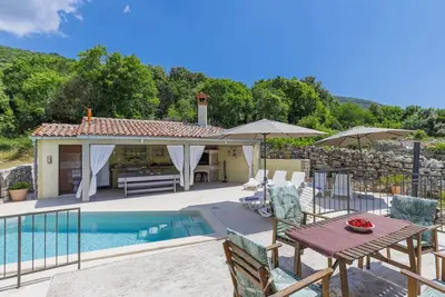 Image de Belle maison de vacances privée avec Wifi, piscine privée, climatisation, Tv, terrasse et parking