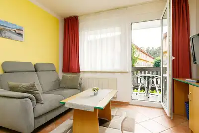 Image de Joli appartement pour 5 personnes avec Wifi, Tv, terrasse, animaux admis et parking