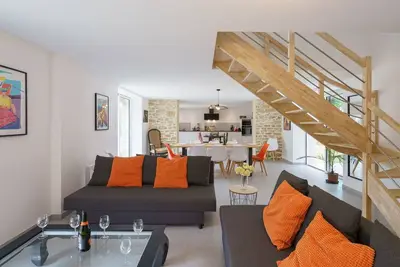Image de Belle maison de vacances pour 6 personnes avec Wifi, Tv, terrasse et parking