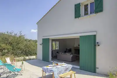 Image de Magnifique maison de vacances privée avec Wifi, climatisation, Tv, terrasse et parking