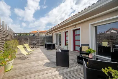 Image de Agréable appartement pour 6 personnes avec Wifi, Tv, terrasse, animaux admis et parking